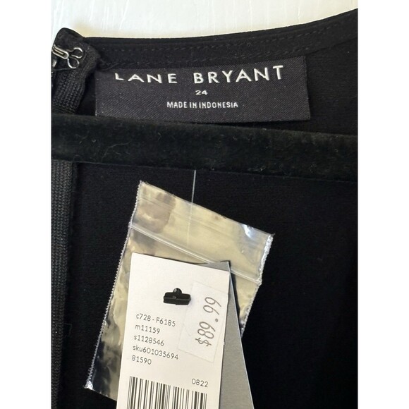 Lane Bryant Long Black Outfit Size 24 NEW with Tags - Picture 8 of 12